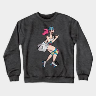 Holo Skater Gal Crewneck Sweatshirt